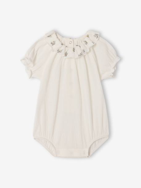 Bébé-Body bébé manches courtes bouffantes