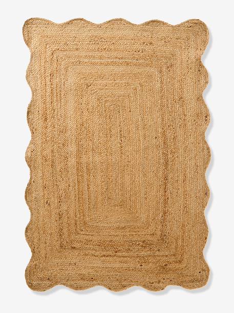 Tapis rectangle en jute FESTON beige - vertbaudet enfant 