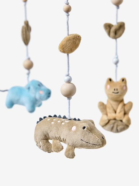 Muzikale mobiel Hippo BAYOU groen - vertbaudet enfant 