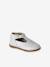 Chaussures salomés bébé fille cuir boucle beige irisé+blanc - vertbaudet enfant 