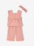 Ensemble bébé fille broderie anglaise rose - vertbaudet enfant 