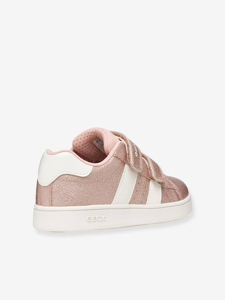Baskets J ECLYPER GIRL geox rose+rose pâle - vertbaudet enfant 