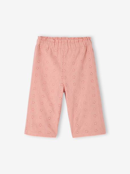 Ensemble bébé fille broderie anglaise rose - vertbaudet enfant 