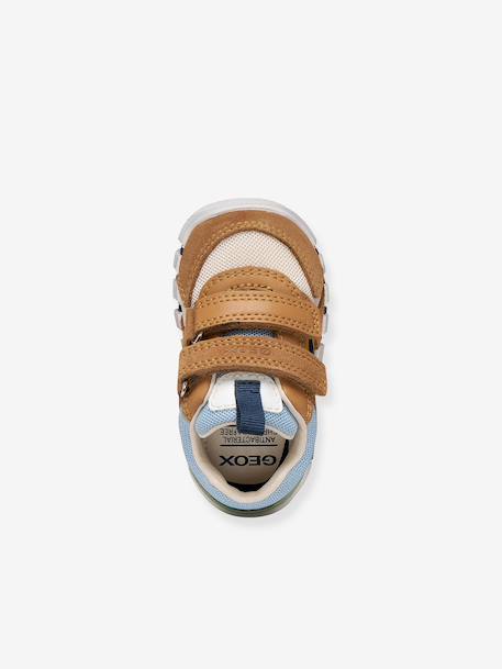 Baskets premiers pas Lupidoo Geox caramel - vertbaudet enfant 