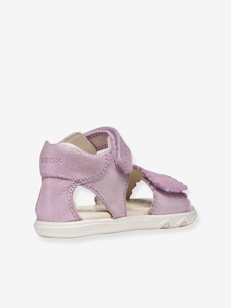 Sandaal voor eerste stapjes Steppieup beige+rozen - vertbaudet enfant 