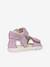 Sandaal voor eerste stapjes Steppieup beige+rozen - vertbaudet enfant 