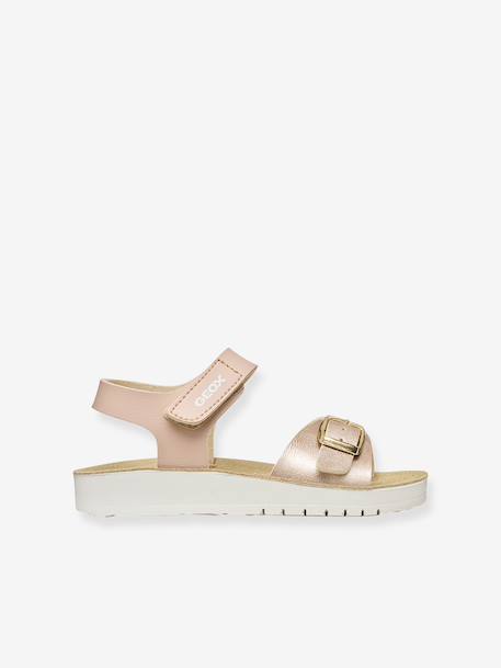 Sandales J SANDAL COSTAREI GI or+rose pâle - vertbaudet enfant 