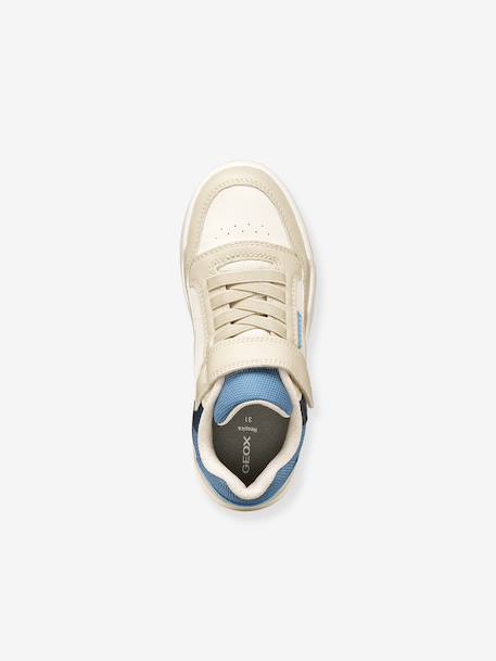 Baskets Perth Geox blanc+bleu+kaki - vertbaudet enfant 