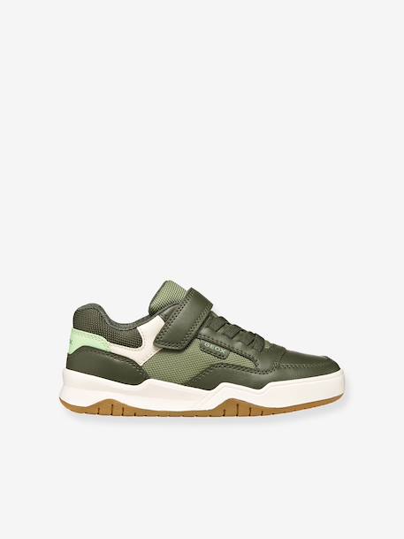 Baskets Perth Geox blanc+bleu+kaki - vertbaudet enfant 