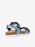 Kindersandalen Adriel Girl C GEOX¨ blauw+lichtroze+rozen - vertbaudet enfant 