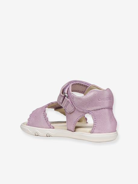 Sandaal voor eerste stapjes Steppieup beige+rozen - vertbaudet enfant 