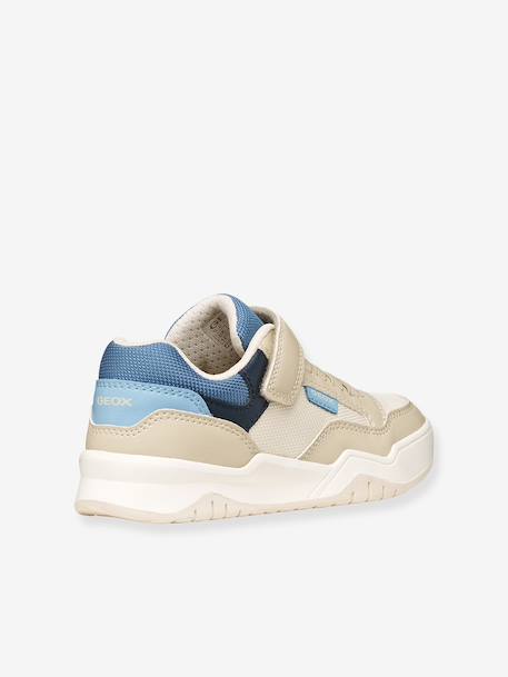 Baskets Perth Geox blanc+bleu+kaki - vertbaudet enfant 