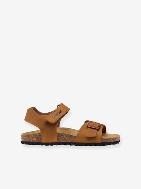 Sandales J GHITA BOY bleu+marron+NAVY RED - vertbaudet enfant 