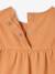 T-shirt met korte mouwen voor babymeisjes, geborduurd oudroze - vertbaudet enfant 