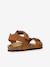 Sandales J GHITA BOY bleu+marron+NAVY RED - vertbaudet enfant 