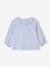 Set van 2 T-shirts met lange mouwen en kraag ecru - vertbaudet enfant 