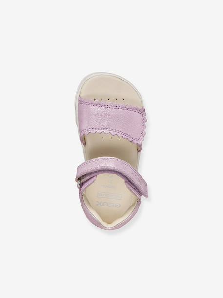 Sandaal voor eerste stapjes Steppieup beige+rozen - vertbaudet enfant 