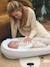 Verkleinkussen meegroeibed BABYMOOV Doomoo Cocoon beige, bedrukt+grijs - vertbaudet enfant 