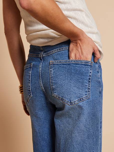Wijde zwangerschapsjeans double stone - vertbaudet enfant 
