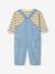 Ensemble salopette bébé garçon vert sauge - vertbaudet enfant 