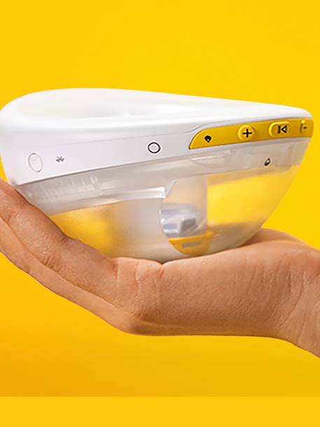 Tire-lait électrique double Magic InBra™ blanc - vertbaudet enfant 