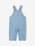Ensemble salopette bébé garçon vert sauge - vertbaudet enfant 