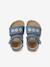 Textiel  voor baby's met klittenbandsluiting jeansblauw - vertbaudet enfant 