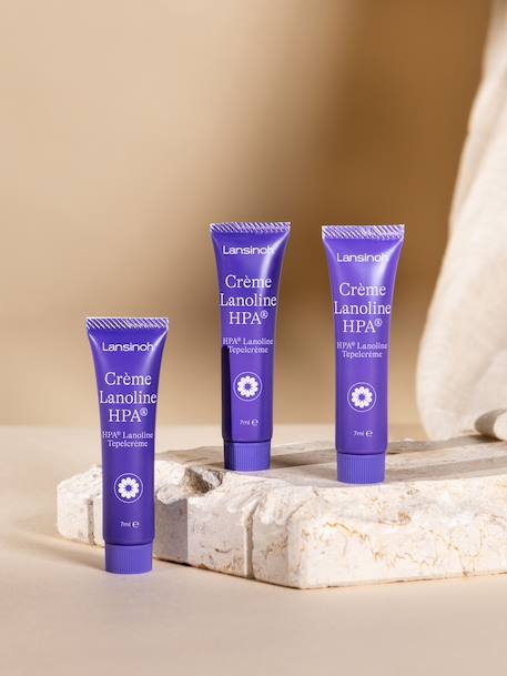 Crème d'allaitement HPA Lanoline , 3 tubes de 7 ml blanc - vertbaudet enfant 