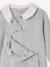 Pyjama dors-bien bébé coton biologique gris chiné - vertbaudet enfant 