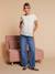 Jean large de grossesse double stone - vertbaudet enfant 