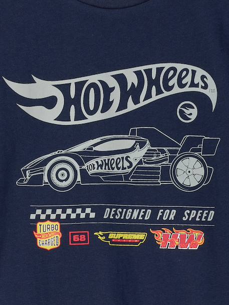 T-shirt jongen HOT WHEELS marineblauw - vertbaudet enfant 