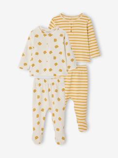 -Lot 2 pyjamas garçon coton bio