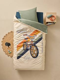 -Parure housse de couette et taie d'oreiller enfant BMX
