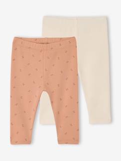 -Lot de 2 leggings bébé Basics