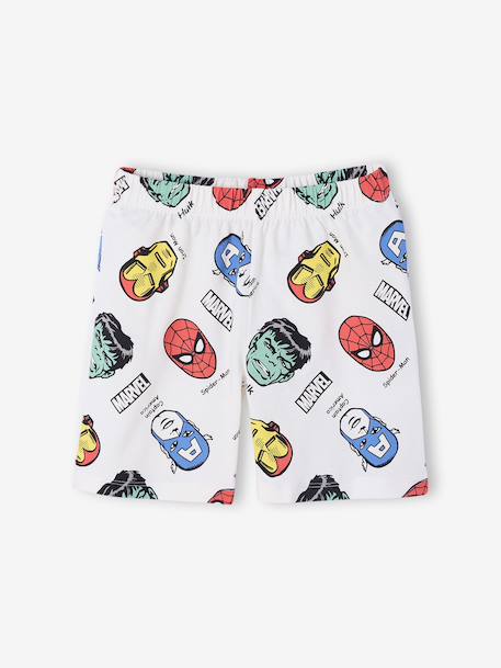 Pyjashort garçon MARVEL écru - vertbaudet enfant 