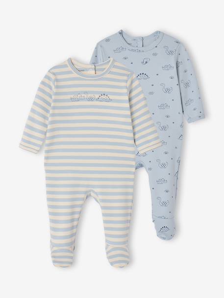 Bébé-Lot 2 pyjamas dinosaure