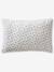 Parure housse de couette et taie d'oreiller en gaze de coton RETRO FLOWERS, avec coton recyclé rose imprimé - vertbaudet enfant 