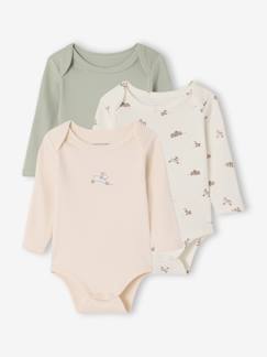 -Set van 3 body's baby lange mouwen