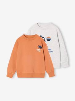 -Lot de 2 sweats "Cool and Fun"