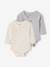 Set van 2 body's baby met lange mouwen ecru - vertbaudet enfant 