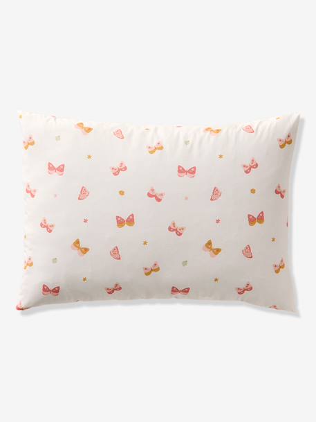 Parure housse de couette et taie d'oreiller ENVOLEE rose imprimé - vertbaudet enfant 