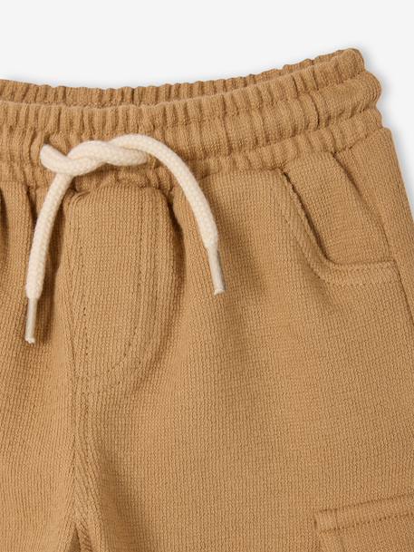 Ensemble bébé garçon T-shirt pantalon beige imprimé - vertbaudet enfant 