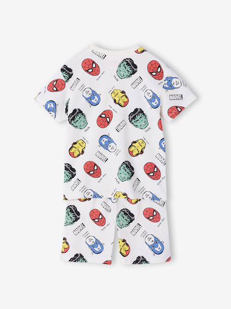 Pyjashort garçon MARVEL écru - vertbaudet enfant 