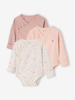 Baby-Set van 3 body's newborn met lange mouwen