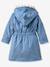 Gepersonaliseerde kinderbadjas REQUIN, met gerecycled katoen blauw - vertbaudet enfant 