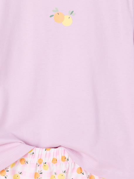 Lot de 2 pyjashorts fille en coton jaune pâle - vertbaudet enfant 