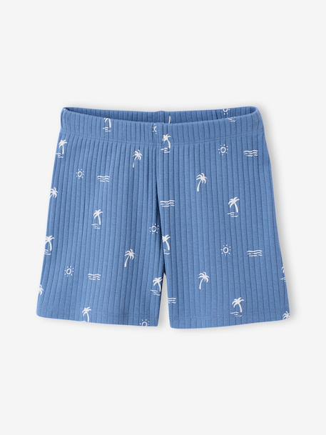 Lot 2 pyjama short garçon bleu jean - vertbaudet enfant 