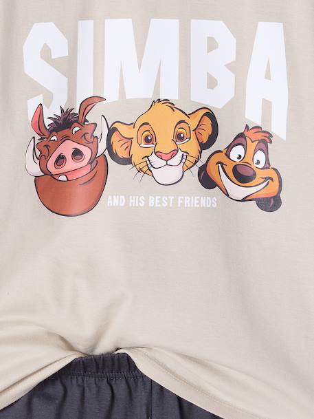 Pyjamashort jongen ROI LION klei - vertbaudet enfant 