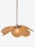 Lampenkap voor hanglamp met bloem van gevlochten bamboe beige - vertbaudet enfant 