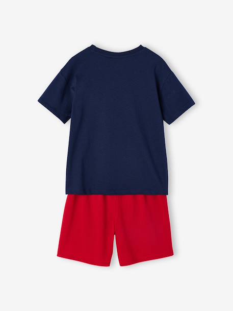 Pyjashort garçon Spiderman New york city rouge - vertbaudet enfant 